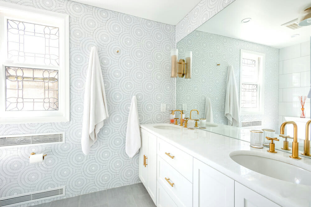 double sink bathroom