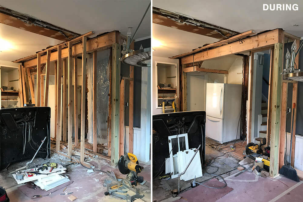 kitchen before